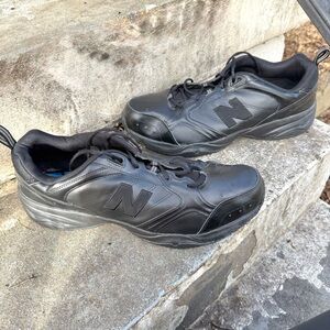 New Balance 624 Abzorb MX624AB2 mens all-black training shoe Sz 17 6E